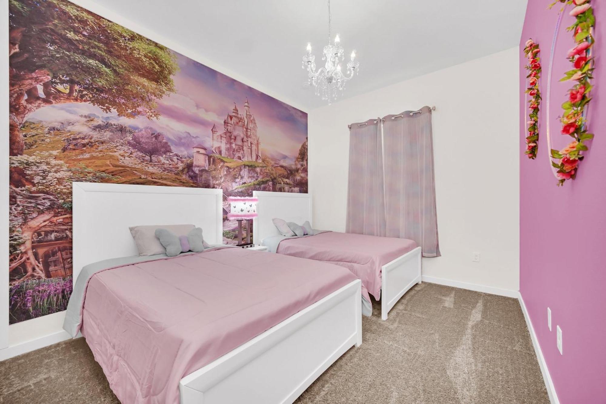 New Spacious And Themed 5 Bedroom Home Minutes From Disney And Waterparks! Orlando Zewnętrze zdjęcie